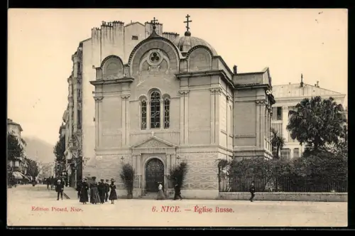 AK Nice, Eglise Russe