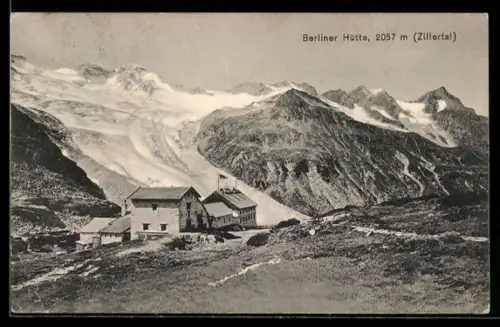 AK Berliner Hütte im Zillertal, Berghütte