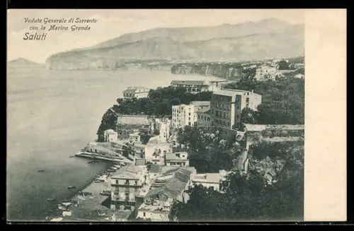 AK Sorrento, Veduta Generale con la Marina Grande