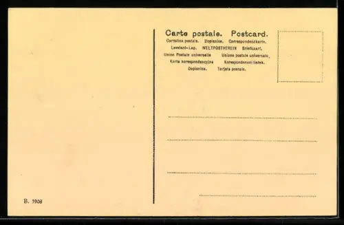 AK Milano, Piazza della Scala, Strassenbahn