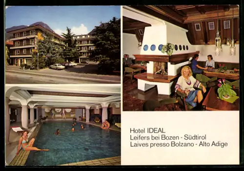 AK Leifers b. Bozen, Ansichten vom Hotel Ideal