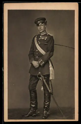 AK Unser Hindenburg als Leutnant und Adjutant im Feldzug 1870 /71
