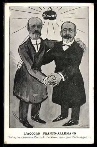 AK L`Accord Franco-Allemand