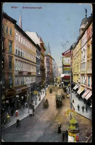 AK Wien, Verkehr in der Rothenturmstrasse