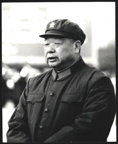 Fotografie Chen Hsi Lien, Kommandeur der Garnison in Beijing, Grossformat 21 x 25cm