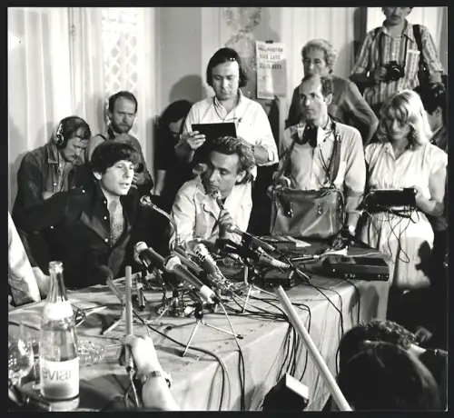 Fotografie Regisseur Roman Polanski gibt ein Interview