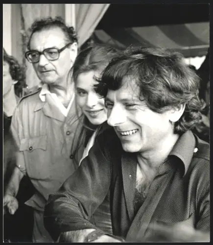 Fotografie Regisseur Roman Polanski mit Schauspielerin Nastassja Kinski