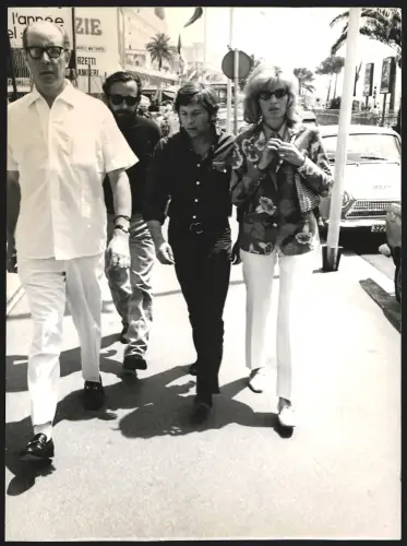 Fotografie Regisseur Roman Polanski an einem sonnigen Tag, Grossformat 22 x 29cm