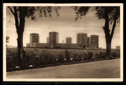 AK Hohenstein, Tannenberg-Denkmal, WHW Winterhilfswerk Lotterie 1934 /35, Ganzsache