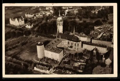 AK Wittenberg a. Elbe, Schlosskirche WHW Winterhilfswerk 1934/35, Ganzsache