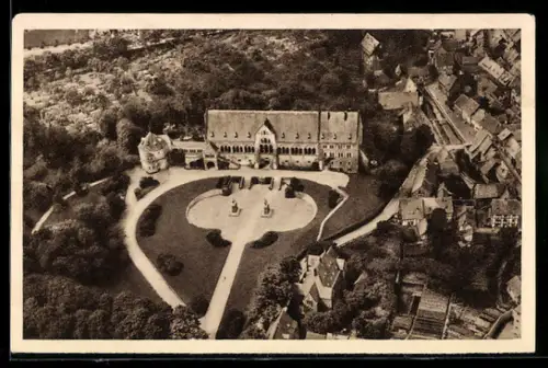 AK Goslar, Kaiserpfalz und Anlagen WHW Winterhilfswerk 1934/35, Ganzsache