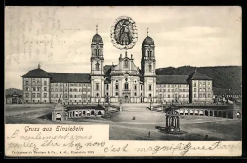 AK Einsiedeln, Benediktinerkloster mit Basilika