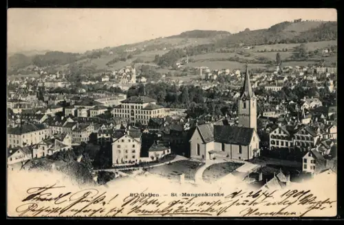 AK St Gallen, St. Mangenkirche