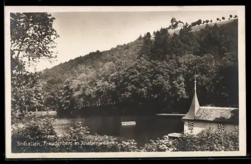 AK Sankt Gallen, Freudenberg m. Knabenweiher