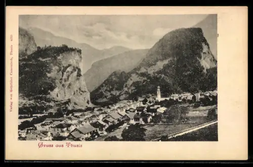 AK Thusis, Gruss aus Thusis