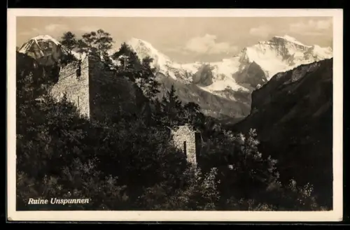 AK Unspunnen, Ruine Unspunnen