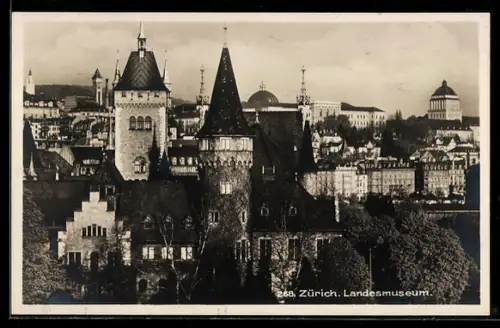 AK Zürich, Landesmuseum