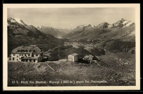 AK Muottas, Muraigl gegen das Oberengadin