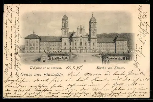 AK Einsiedeln, Kirche und Kloster