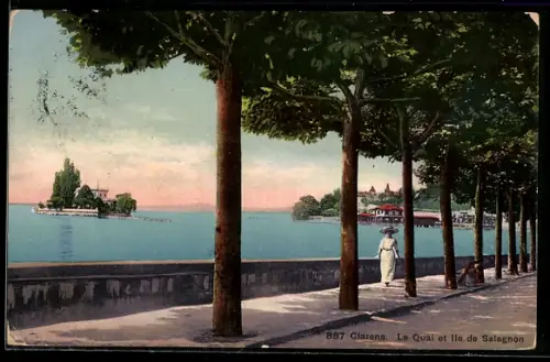 AK Clarens, Le Quai et Ile de Salagnon