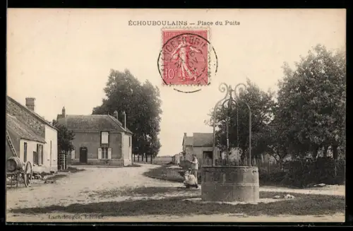 AK Échouboulains, Place du Puits