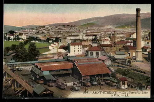 AK Saint-Étienne, Les Mines de la Loire, La Ville