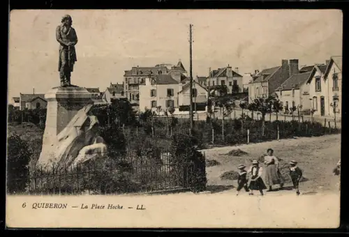 AK Quiberon, La Place Hoche