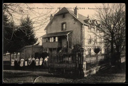 AK Montreux-Chateau, Pensionnat des Soeurs