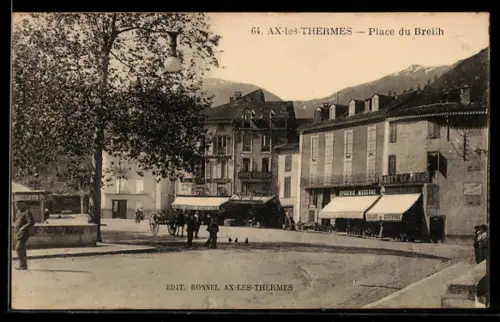 AK Ax-les-Thermes, Place du Breilh