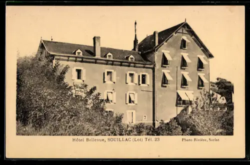 AK Souillac /Lot, Hôtel Bellevue