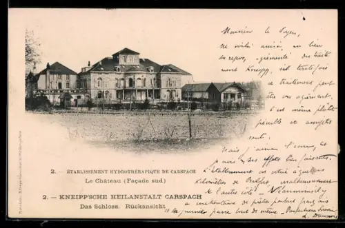 AK Carspach, Le Château, Facade sud