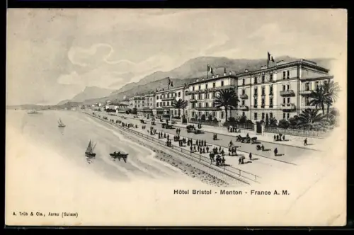 AK Menton, Hôtel Bristol