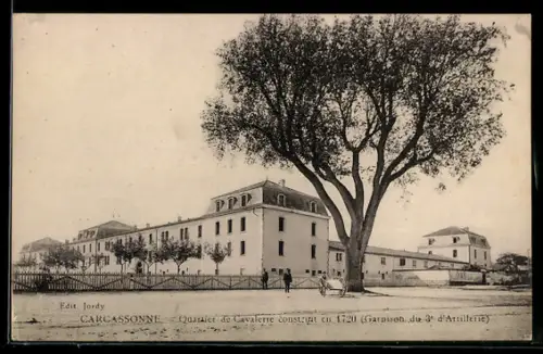 AK Carcassonne, Quartier de Cavalerie, Garnison du 3e d`Artillerie