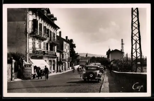 AK Hendaye, Le Pont frontière France-Espagne