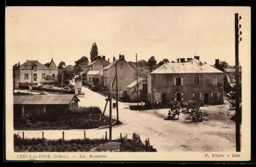 AK Cercy-la-Tour /Nièvre, Les Brunettes