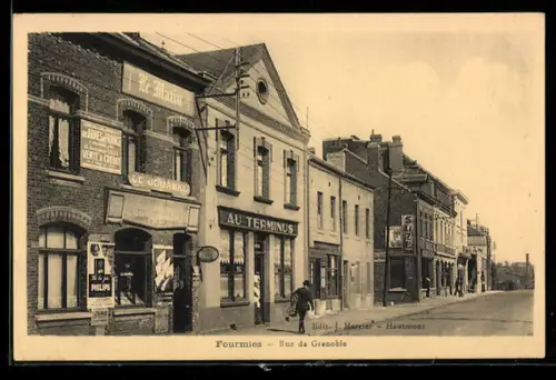 AK Fourmies, Rue de Grenoble