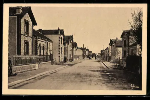 AK Romilly-sur-Seine /Aube, Route de Lion