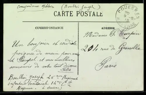 AK Mayenne, Rue Ambroise-de-Loré