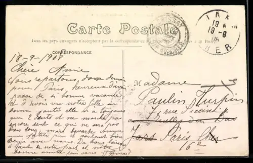 AK Montrichard, Rue Nationale