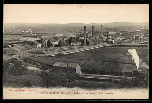 AK Albi, Les Mines, Vue Générale