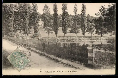 AK Ville-d`Avray, La Mare
