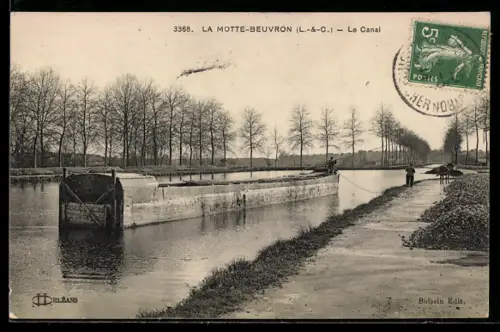 AK La Motte-Beuvron /L.-&-C., Le Canal