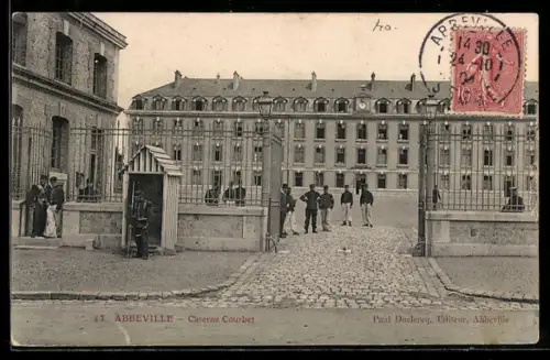 AK Abbeville, Caserne Courbet