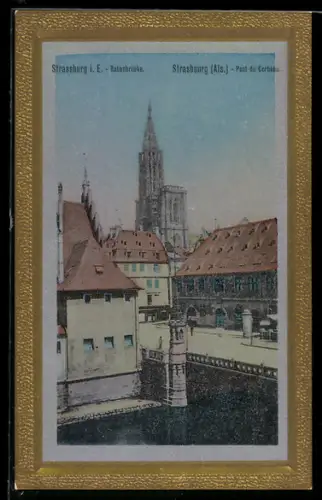 AK Strassburg i. E., An der Rabenbrücke