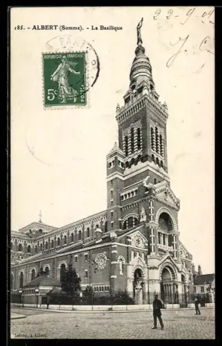 AK Albert /Somme, La Basilique
