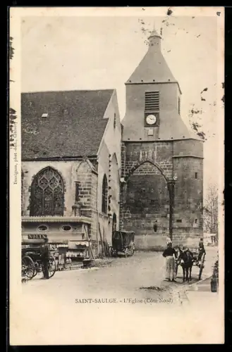 AK Saint-Saulge, L`Eglise, Côte Nord