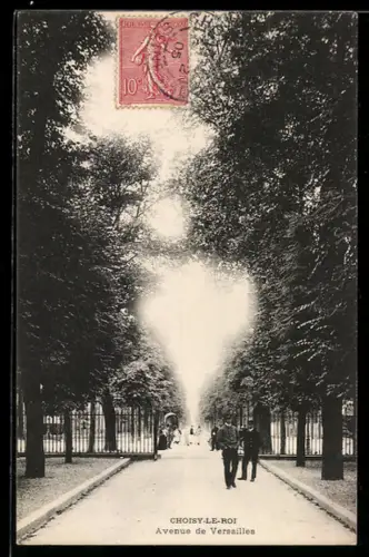 AK Choisy-le-Roi, Avenue de Versailles