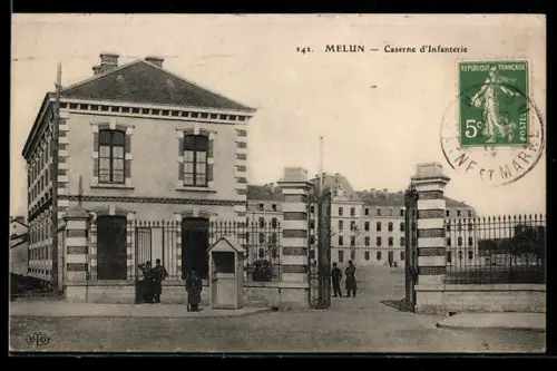 AK Melun, Caserne d`Infanterie