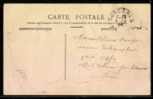 AK Rochefort-s-Mer, Caserne du 7e Colonial