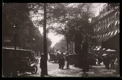 AK Paris, Boulevard des Italiens